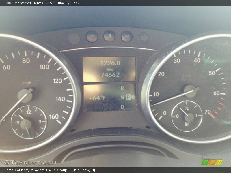 Black / Black 2007 Mercedes-Benz GL 450