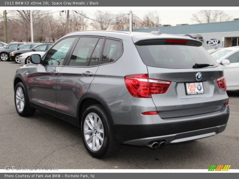 Space Gray Metallic / Black 2013 BMW X3 xDrive 28i