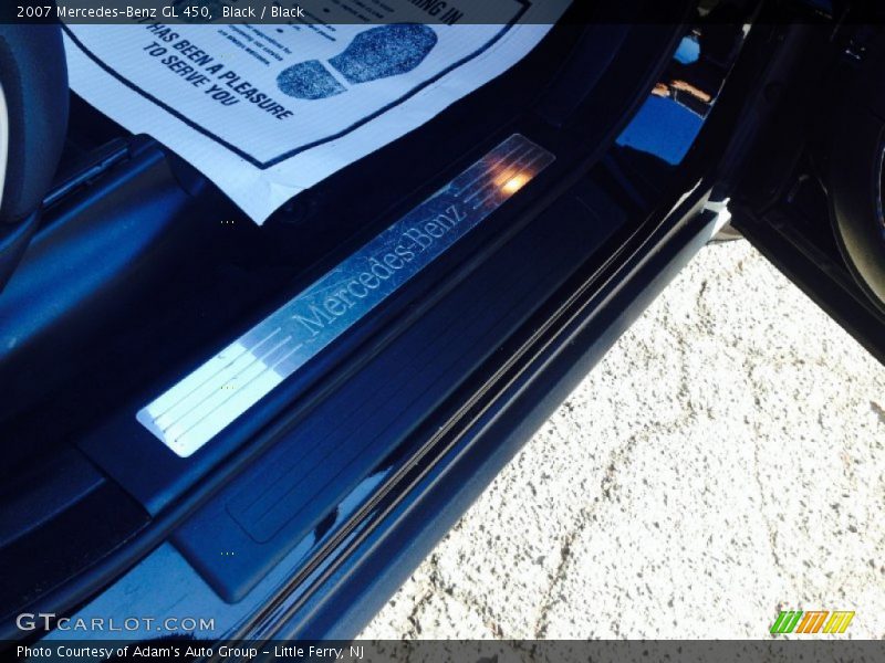 Black / Black 2007 Mercedes-Benz GL 450