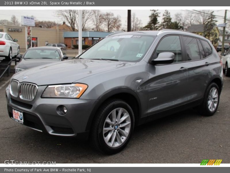 Space Gray Metallic / Black 2013 BMW X3 xDrive 28i