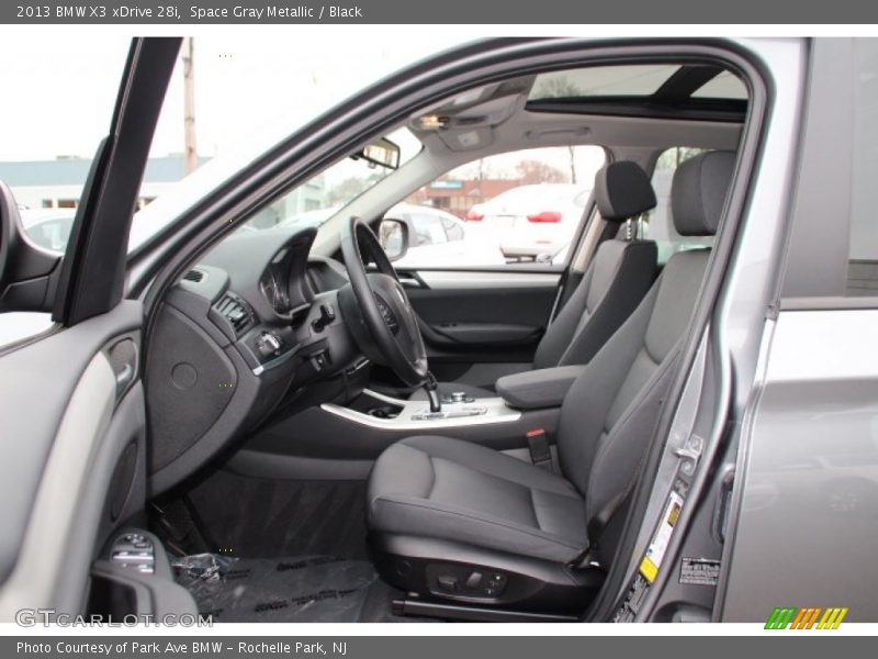 Space Gray Metallic / Black 2013 BMW X3 xDrive 28i