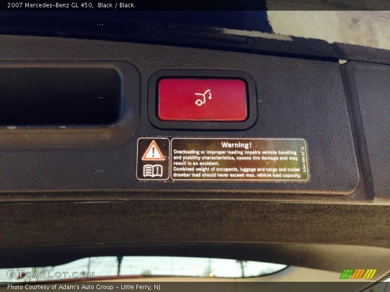 Black / Black 2007 Mercedes-Benz GL 450