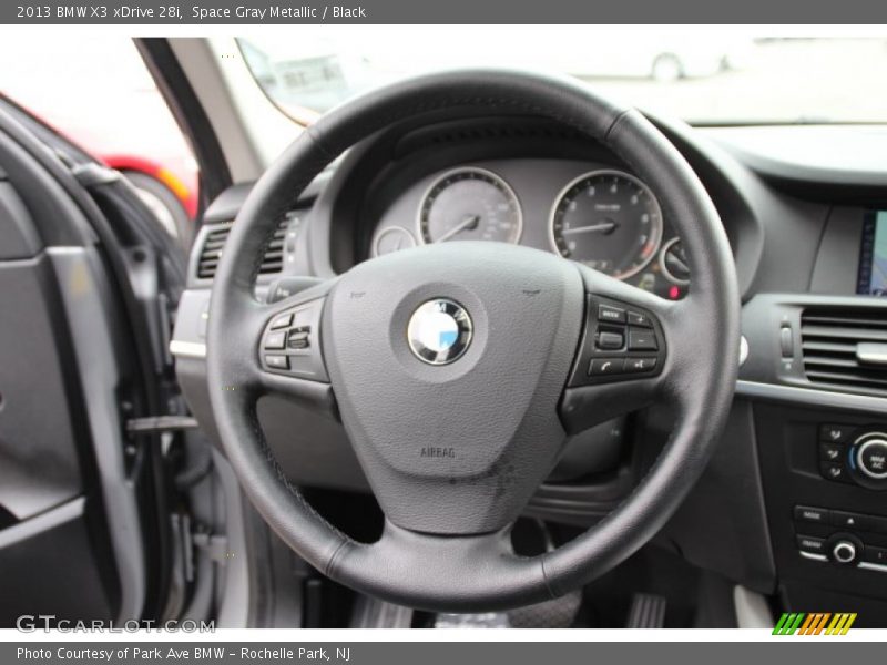 Space Gray Metallic / Black 2013 BMW X3 xDrive 28i