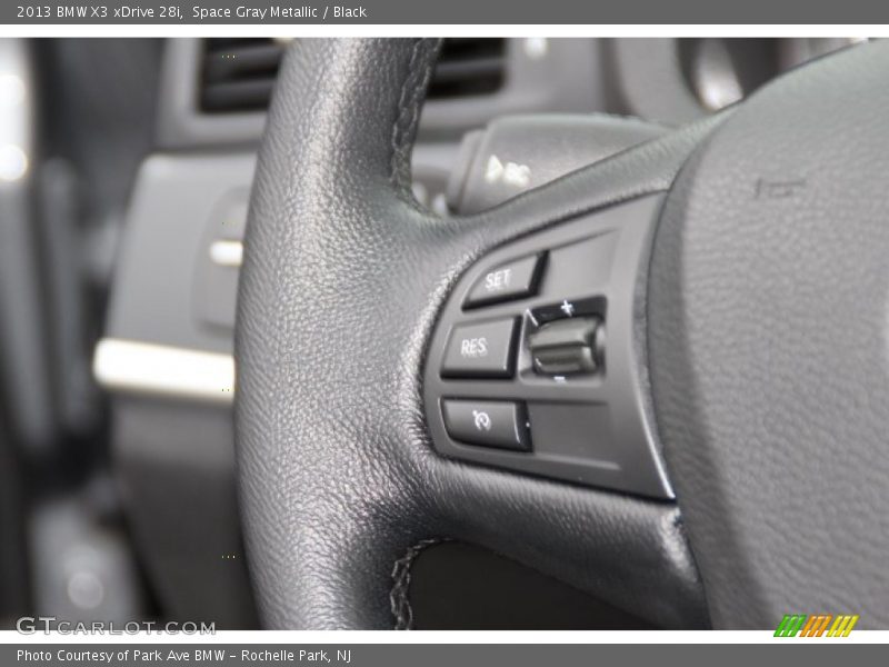 Space Gray Metallic / Black 2013 BMW X3 xDrive 28i