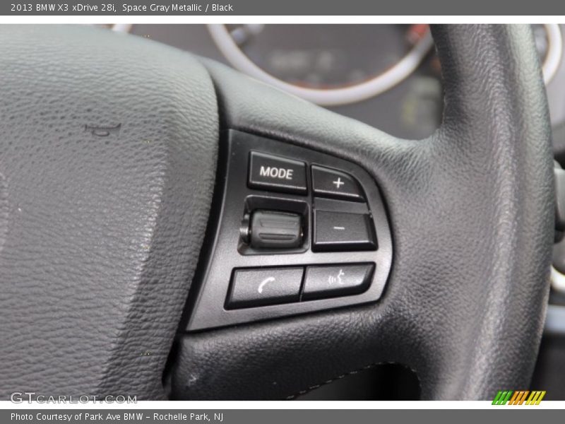Space Gray Metallic / Black 2013 BMW X3 xDrive 28i