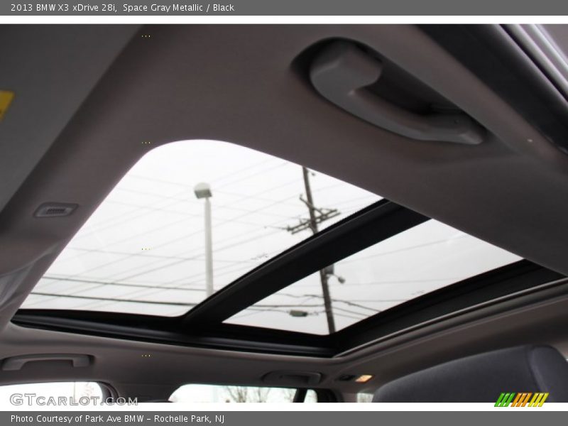 Space Gray Metallic / Black 2013 BMW X3 xDrive 28i