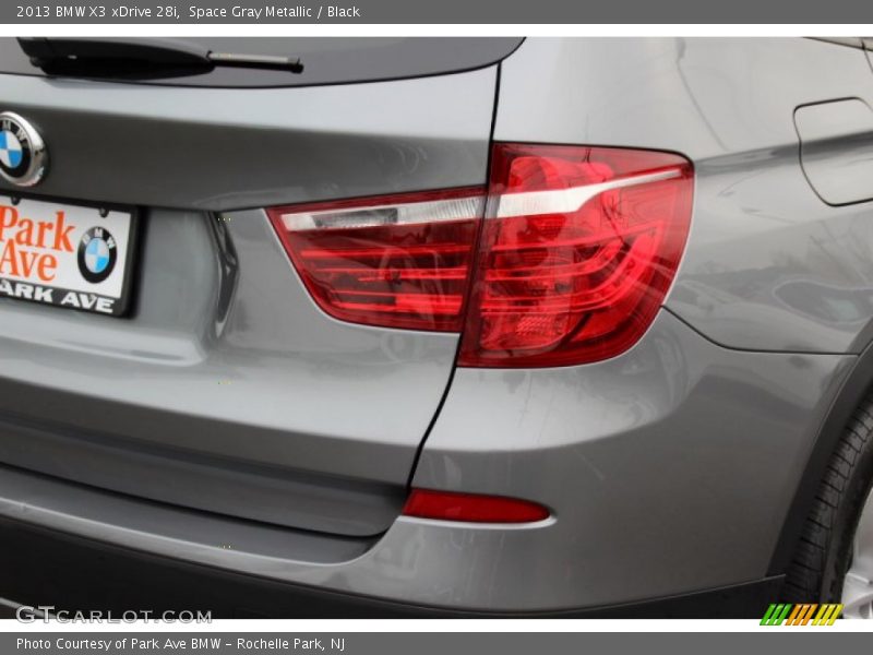 Space Gray Metallic / Black 2013 BMW X3 xDrive 28i