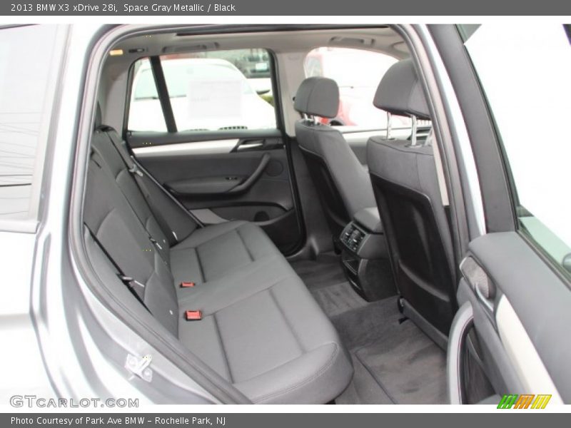 Space Gray Metallic / Black 2013 BMW X3 xDrive 28i