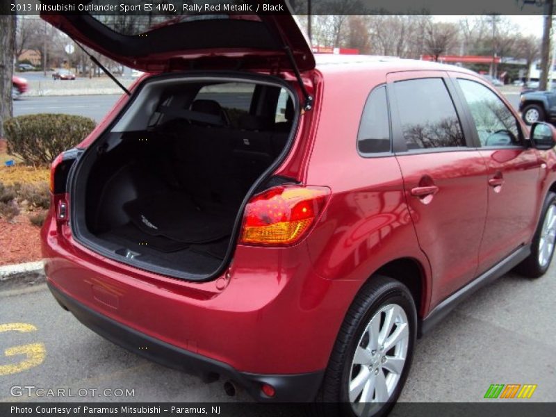 Rally Red Metallic / Black 2013 Mitsubishi Outlander Sport ES 4WD