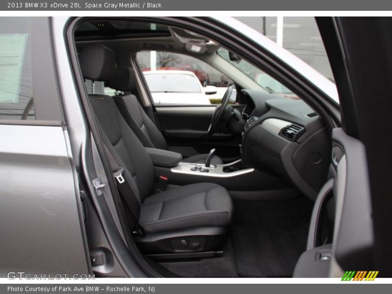 Space Gray Metallic / Black 2013 BMW X3 xDrive 28i