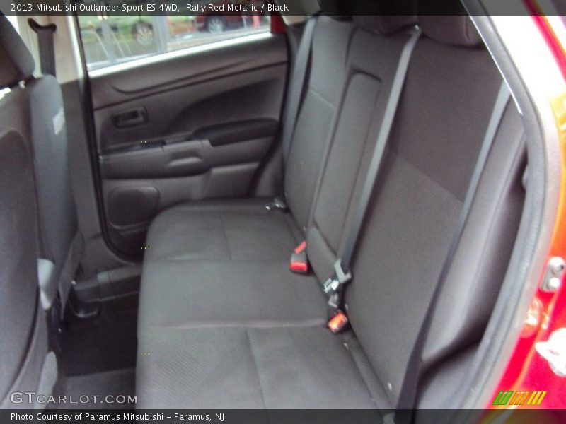 Rear Seat of 2013 Outlander Sport ES 4WD