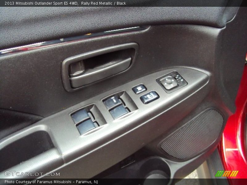 Rally Red Metallic / Black 2013 Mitsubishi Outlander Sport ES 4WD