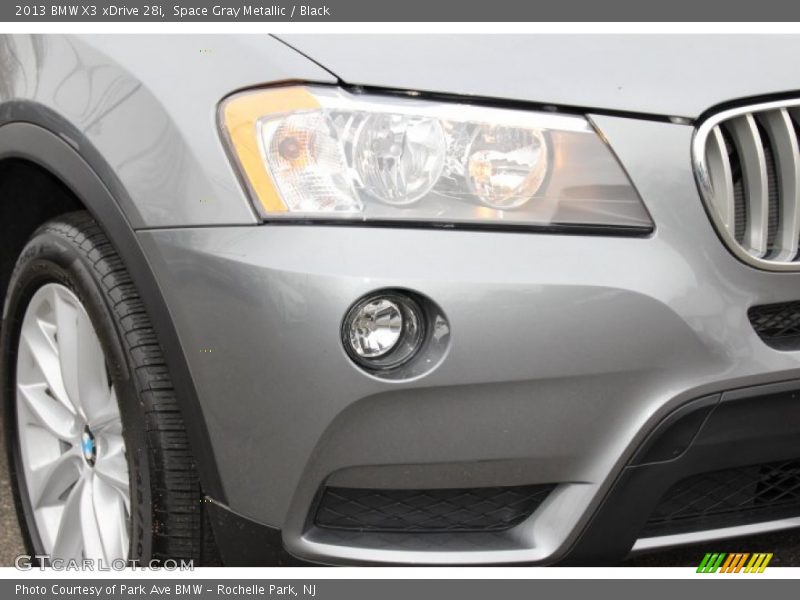 Space Gray Metallic / Black 2013 BMW X3 xDrive 28i