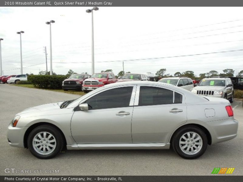  2010 Galant FE Quick Silver Pearl