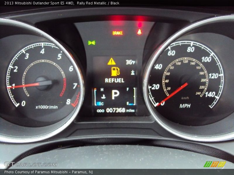  2013 Outlander Sport ES 4WD ES 4WD Gauges