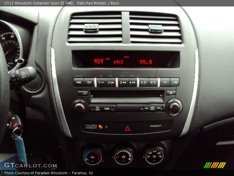 Controls of 2013 Outlander Sport ES 4WD