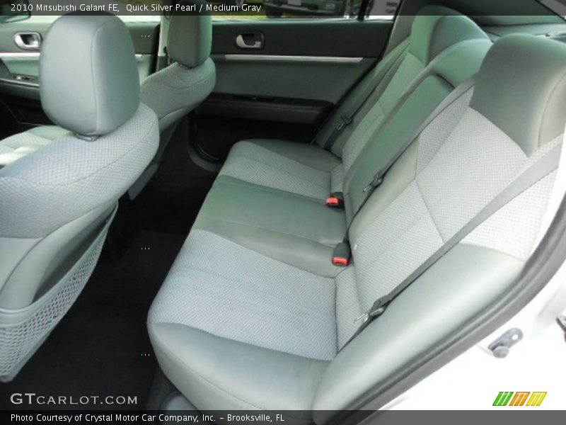Quick Silver Pearl / Medium Gray 2010 Mitsubishi Galant FE