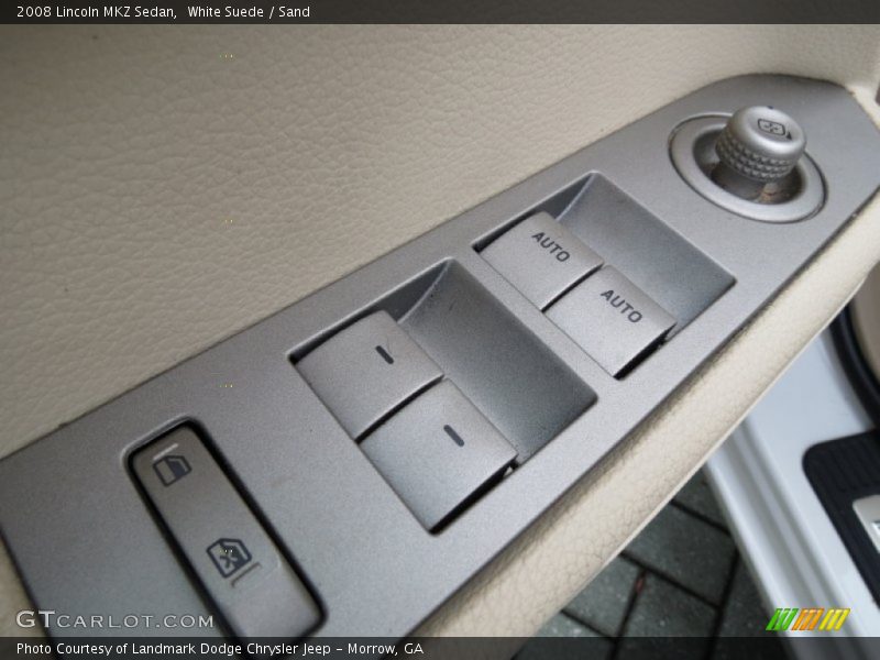 White Suede / Sand 2008 Lincoln MKZ Sedan