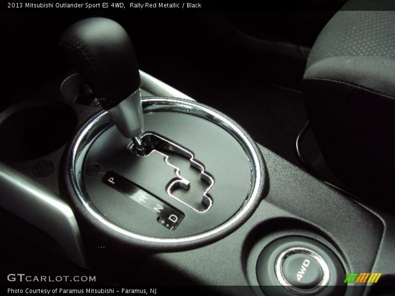  2013 Outlander Sport ES 4WD CVT Sportronic Automatic Shifter