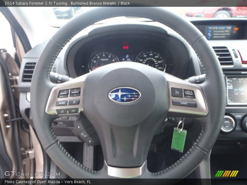 Burnished Bronze Metallic / Black 2014 Subaru Forester 2.5i Touring