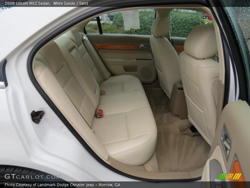 White Suede / Sand 2008 Lincoln MKZ Sedan
