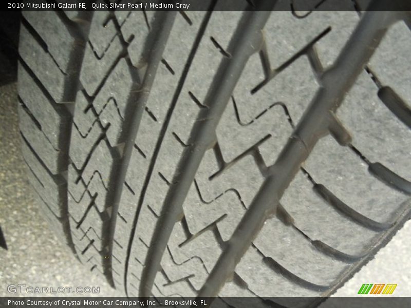 Quick Silver Pearl / Medium Gray 2010 Mitsubishi Galant FE