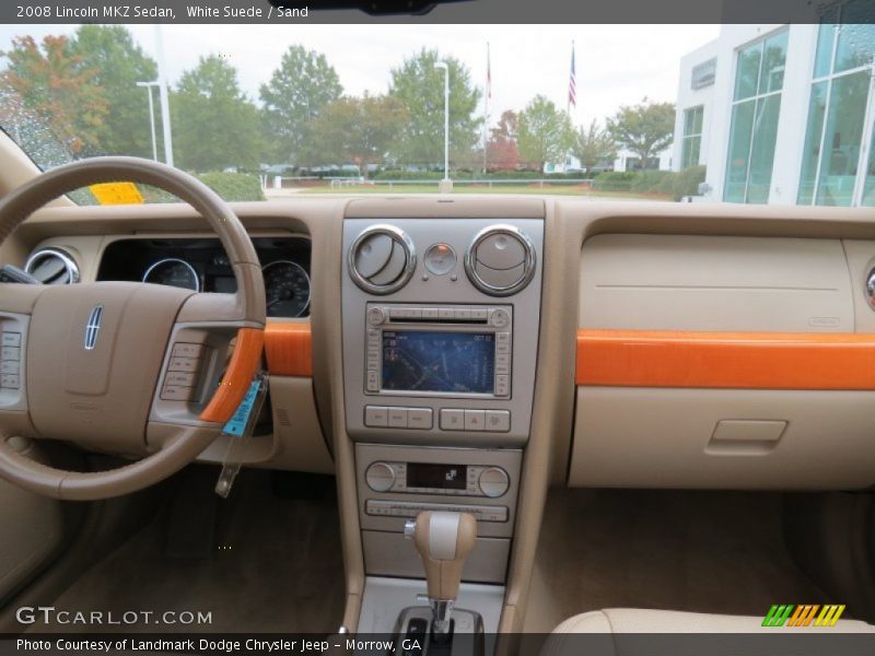 White Suede / Sand 2008 Lincoln MKZ Sedan