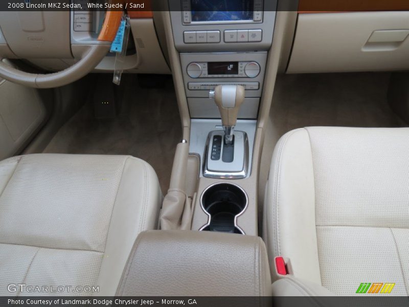 White Suede / Sand 2008 Lincoln MKZ Sedan