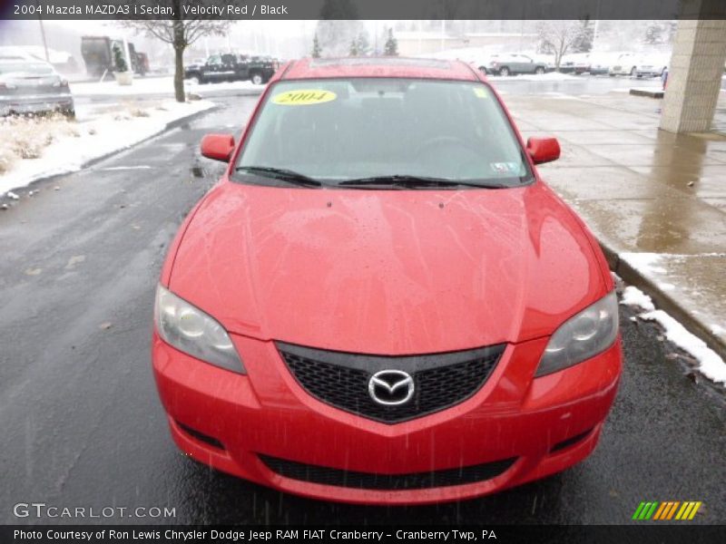 Velocity Red / Black 2004 Mazda MAZDA3 i Sedan