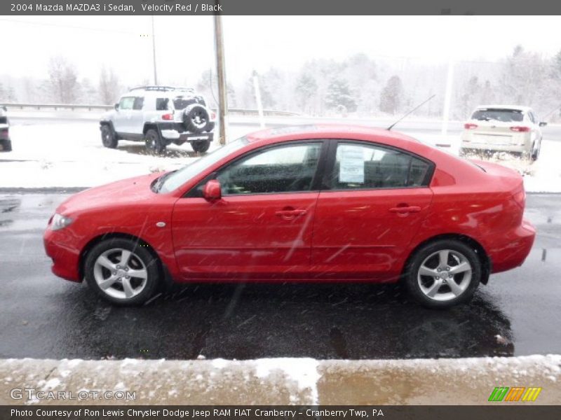 Velocity Red / Black 2004 Mazda MAZDA3 i Sedan