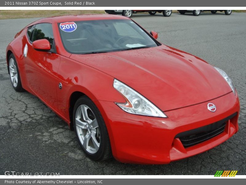 Front 3/4 View of 2011 370Z Sport Coupe