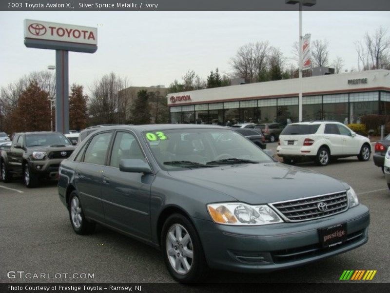Silver Spruce Metallic / Ivory 2003 Toyota Avalon XL