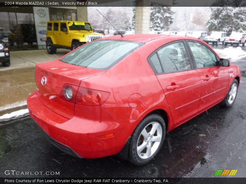 Velocity Red / Black 2004 Mazda MAZDA3 i Sedan