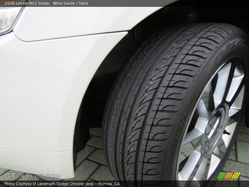 White Suede / Sand 2008 Lincoln MKZ Sedan