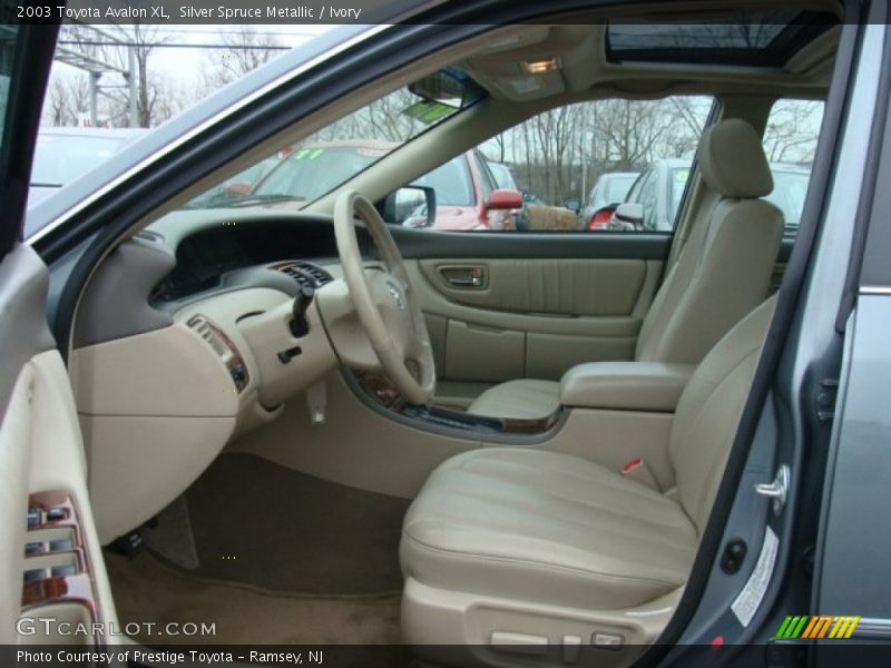 Silver Spruce Metallic / Ivory 2003 Toyota Avalon XL