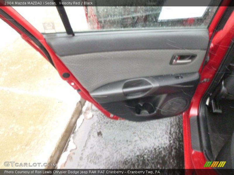 Velocity Red / Black 2004 Mazda MAZDA3 i Sedan