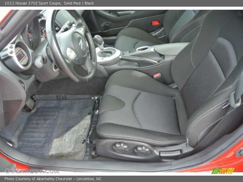  2011 370Z Sport Coupe Black Interior