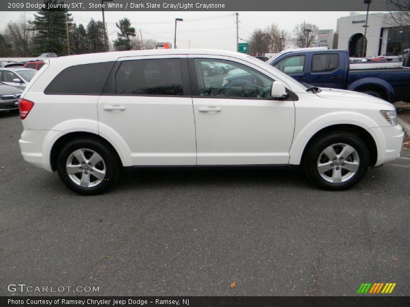 Stone White / Dark Slate Gray/Light Graystone 2009 Dodge Journey SXT
