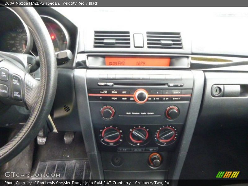 Velocity Red / Black 2004 Mazda MAZDA3 i Sedan