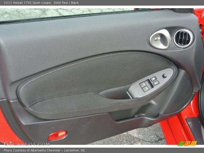 Door Panel of 2011 370Z Sport Coupe