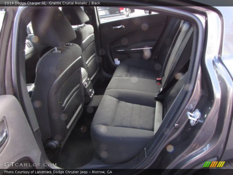 Granite Crystal Metallic / Black 2014 Dodge Charger SE