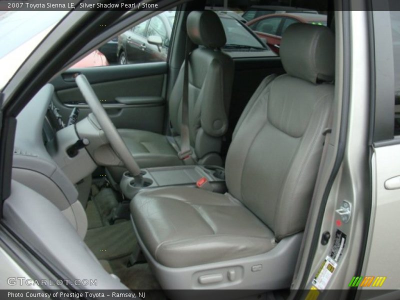 Silver Shadow Pearl / Stone 2007 Toyota Sienna LE