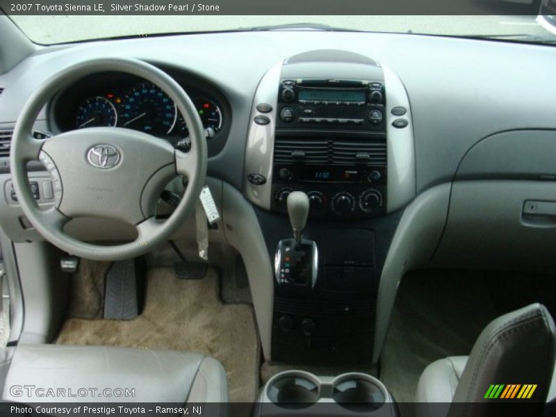 Silver Shadow Pearl / Stone 2007 Toyota Sienna LE