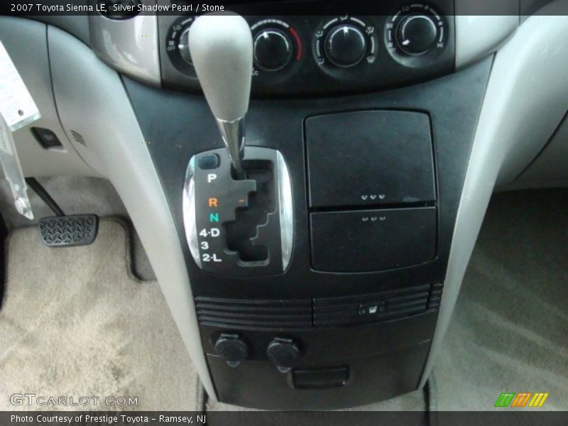 Silver Shadow Pearl / Stone 2007 Toyota Sienna LE