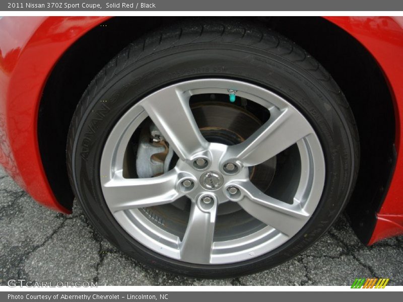 2011 370Z Sport Coupe Wheel