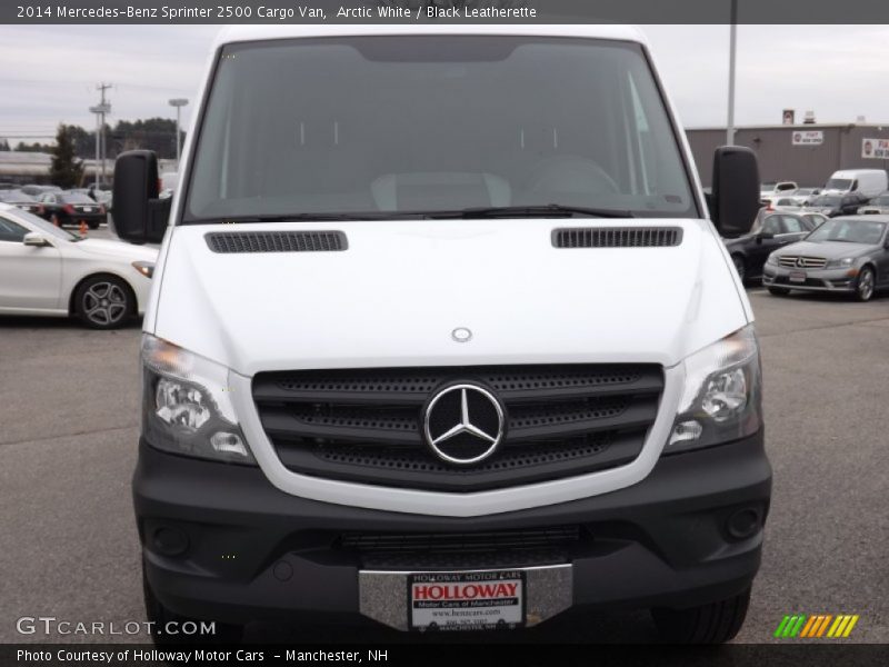 Arctic White / Black Leatherette 2014 Mercedes-Benz Sprinter 2500 Cargo Van