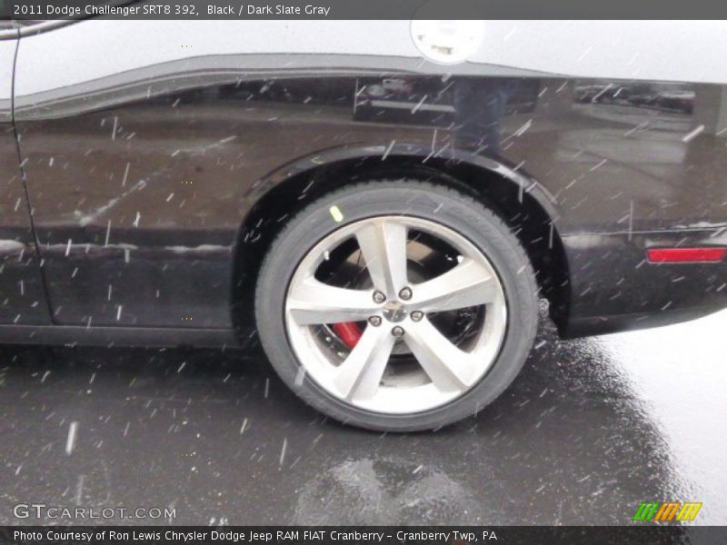 Black / Dark Slate Gray 2011 Dodge Challenger SRT8 392