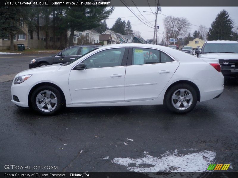  2013 Malibu LS Summit White