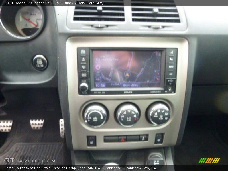 Black / Dark Slate Gray 2011 Dodge Challenger SRT8 392