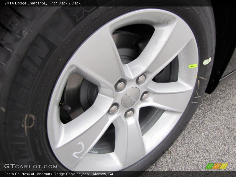 Pitch Black / Black 2014 Dodge Charger SE